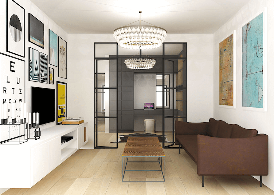 Modern Interior Living Room Design